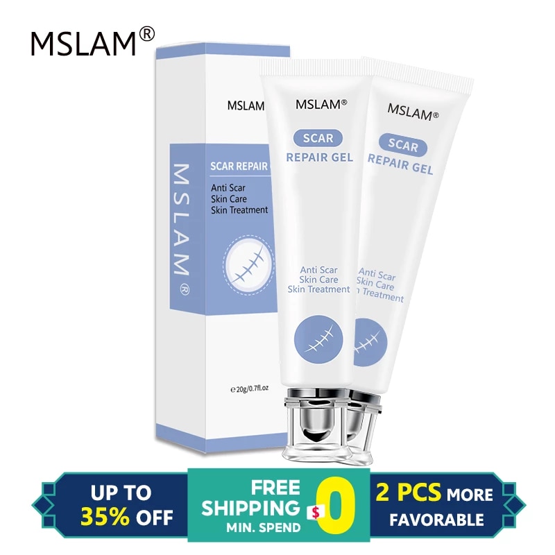 MSLAM Scar Repair Gel Removal Scar Acne Cream Treatment Marks For Face Body Pigmentation Corrector Skin