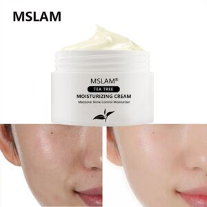 MSLAM Tea Tree Face Cream  Deep Hydration Balanced Oil Facial Care Nourishing And Moist Facial Cream 30ml