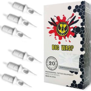 Tattoo Needle Cartridge Transparent Non-Inkjet round Needle Arc Pin Header Cap Tattoo Equipment Control Equipment
